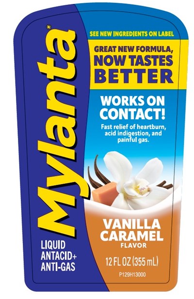 Label (Mylanta Vanilla)